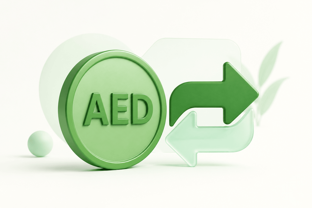 Full AED Currency Support