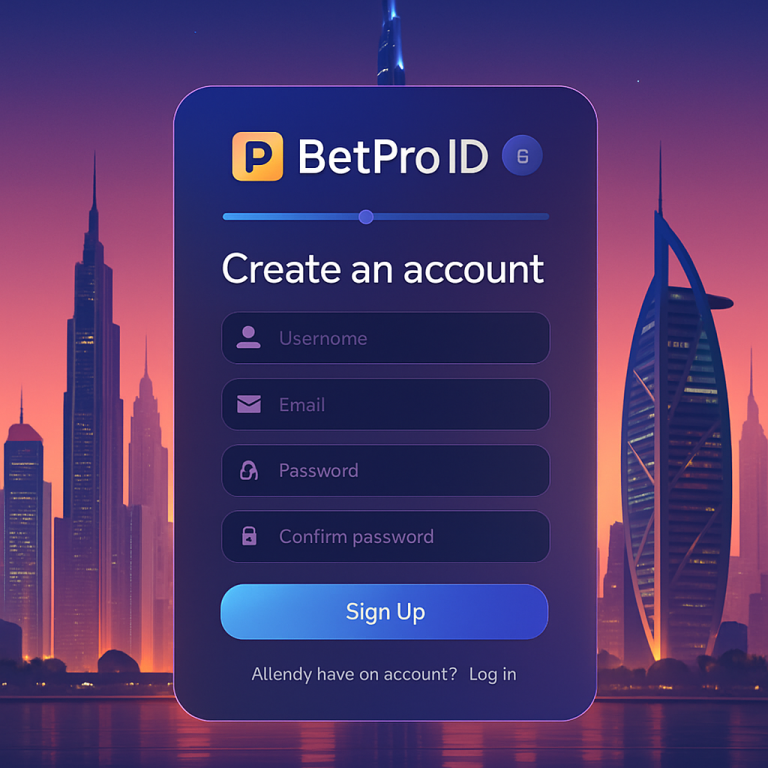 BetPro ID in Dubai
