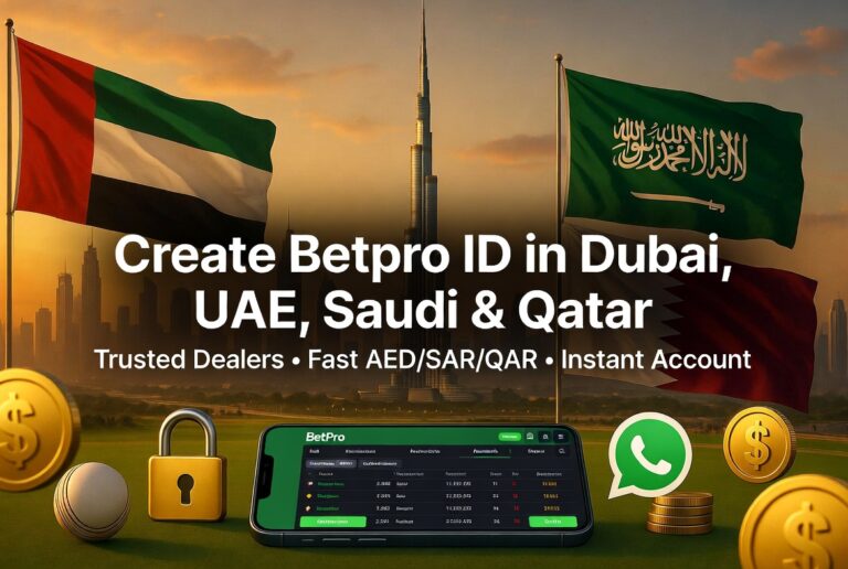 Betpro ID Creation in Dubai, UAE, Saudi Arabia & Qatar